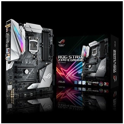ASUS ROG STRIX Z370-E Gaming LGA1151 (Intel 8th Gen) DDR4 DP HDMI Dual M.2 - NEW
