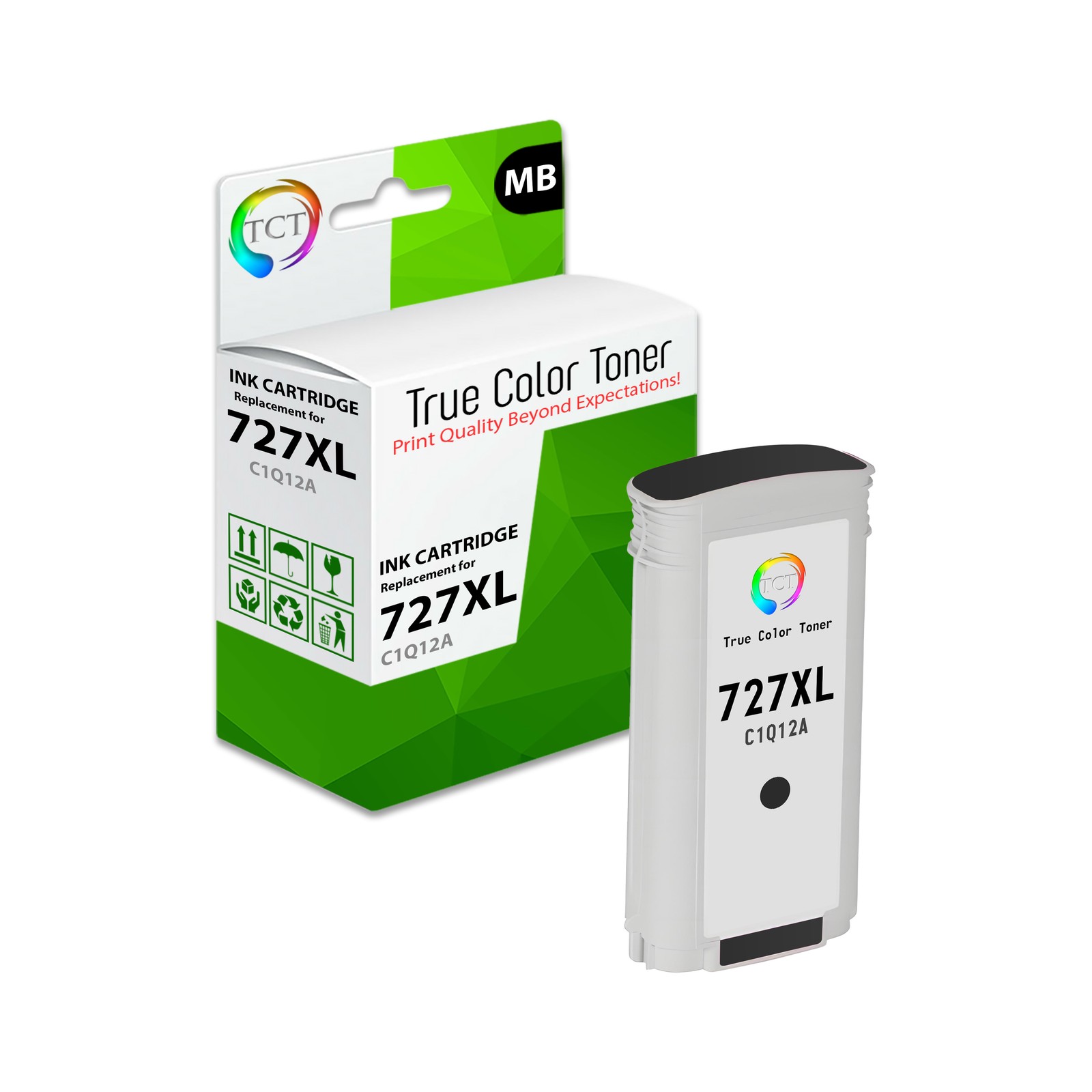 TCT Premium 727XL Matte Black HY Compatible for HP DesignJet T920 T930 Ink