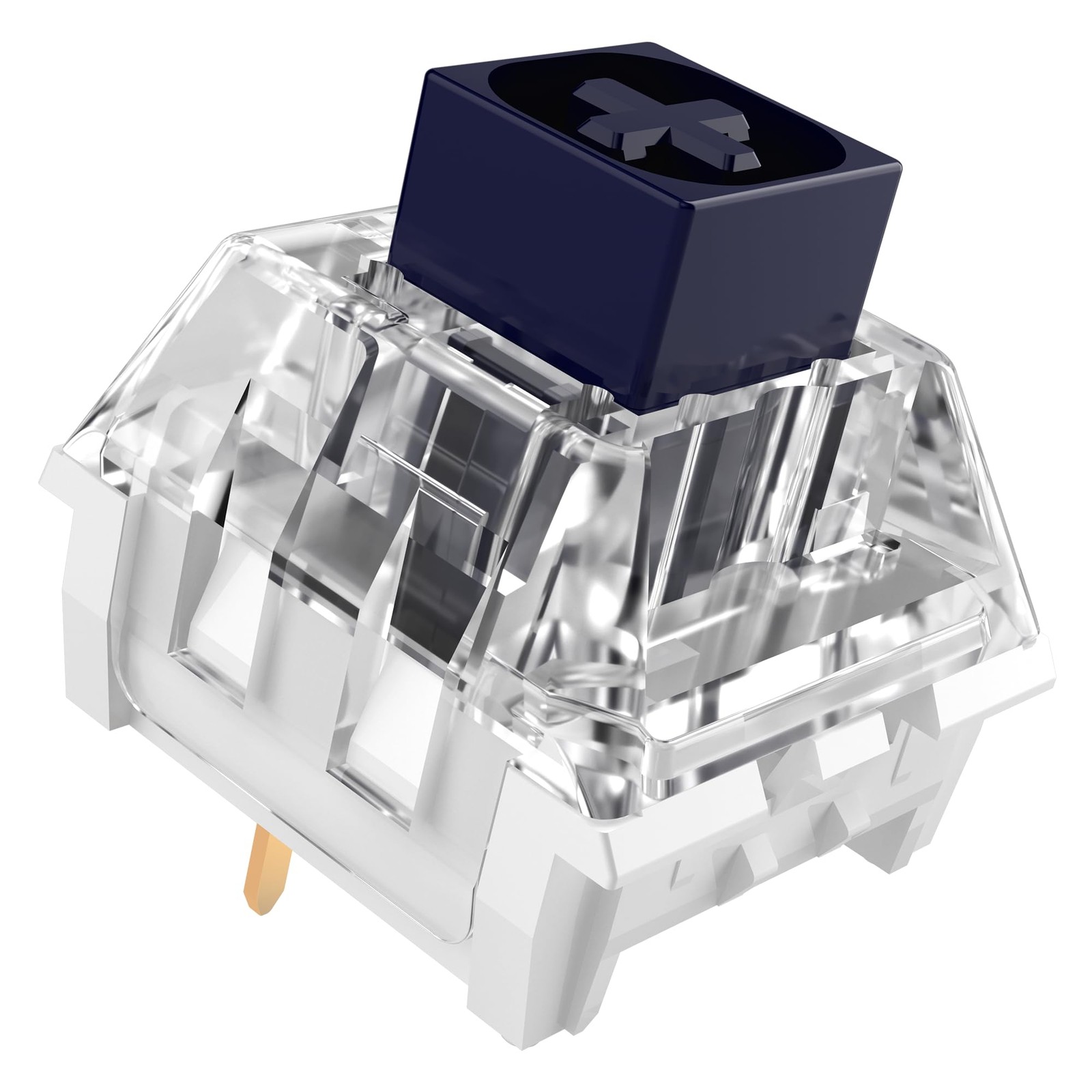 72 PCS Kailh Box Navy Clicky Mechanical Gaming Keyboard Switches 3Pin 60gf