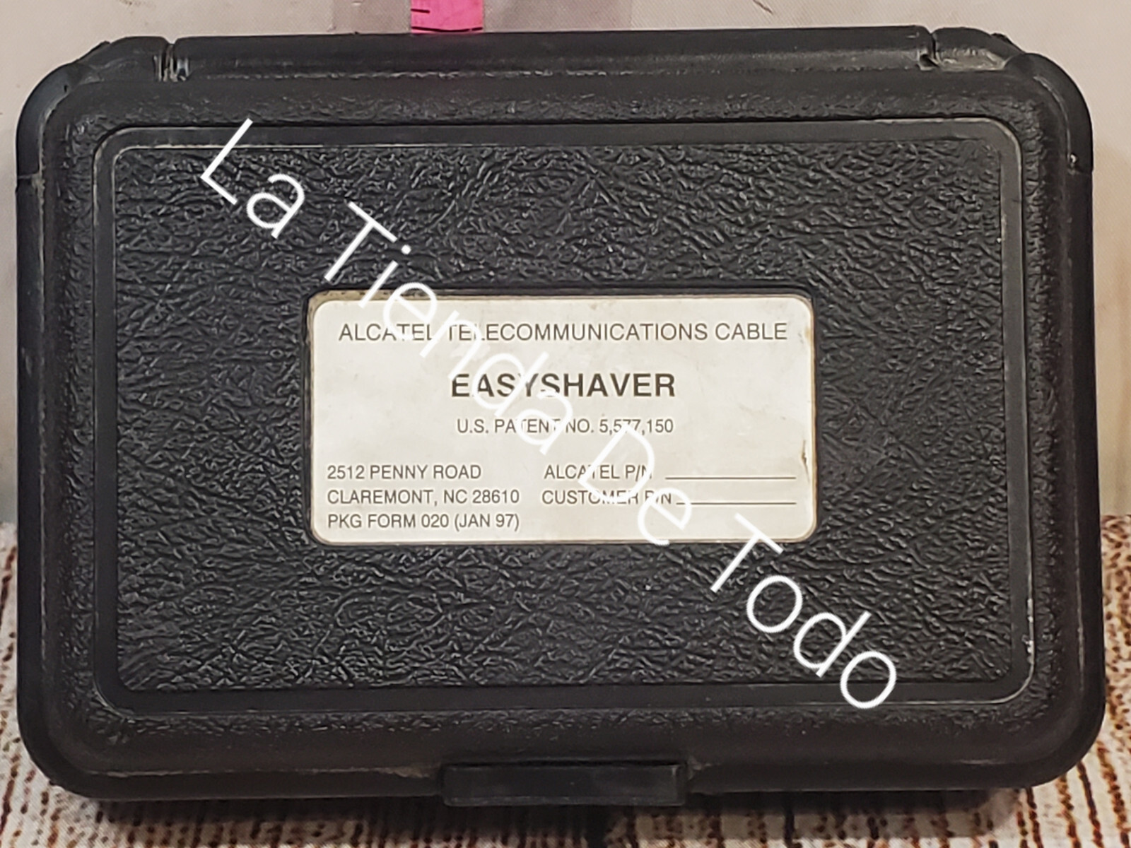 ALCATEL EASYSHAVER FIBER OPTIC CABLE TUBE SHAVER