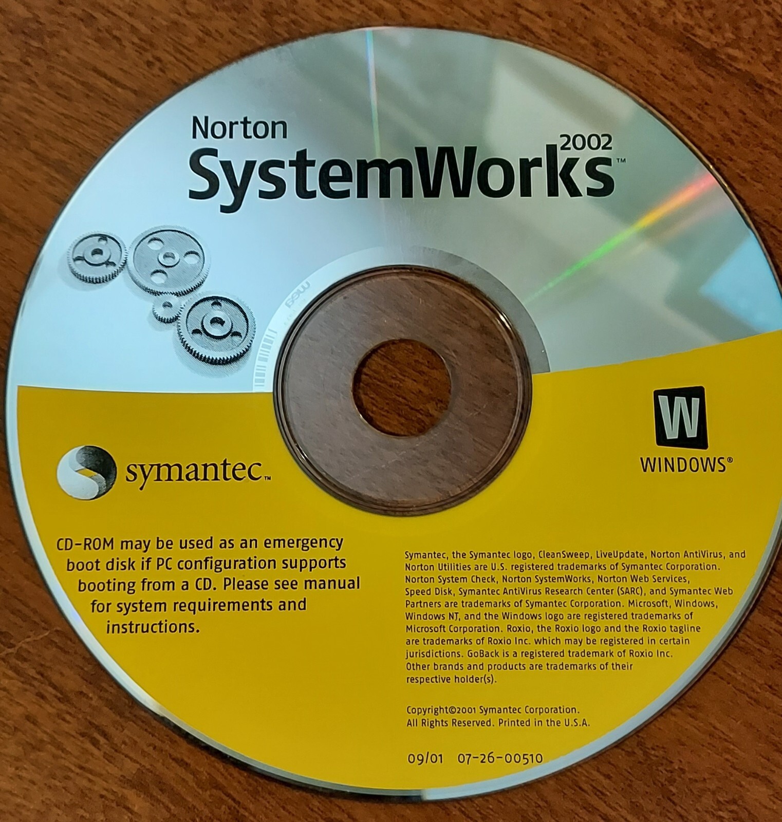 Norton System Works 2002