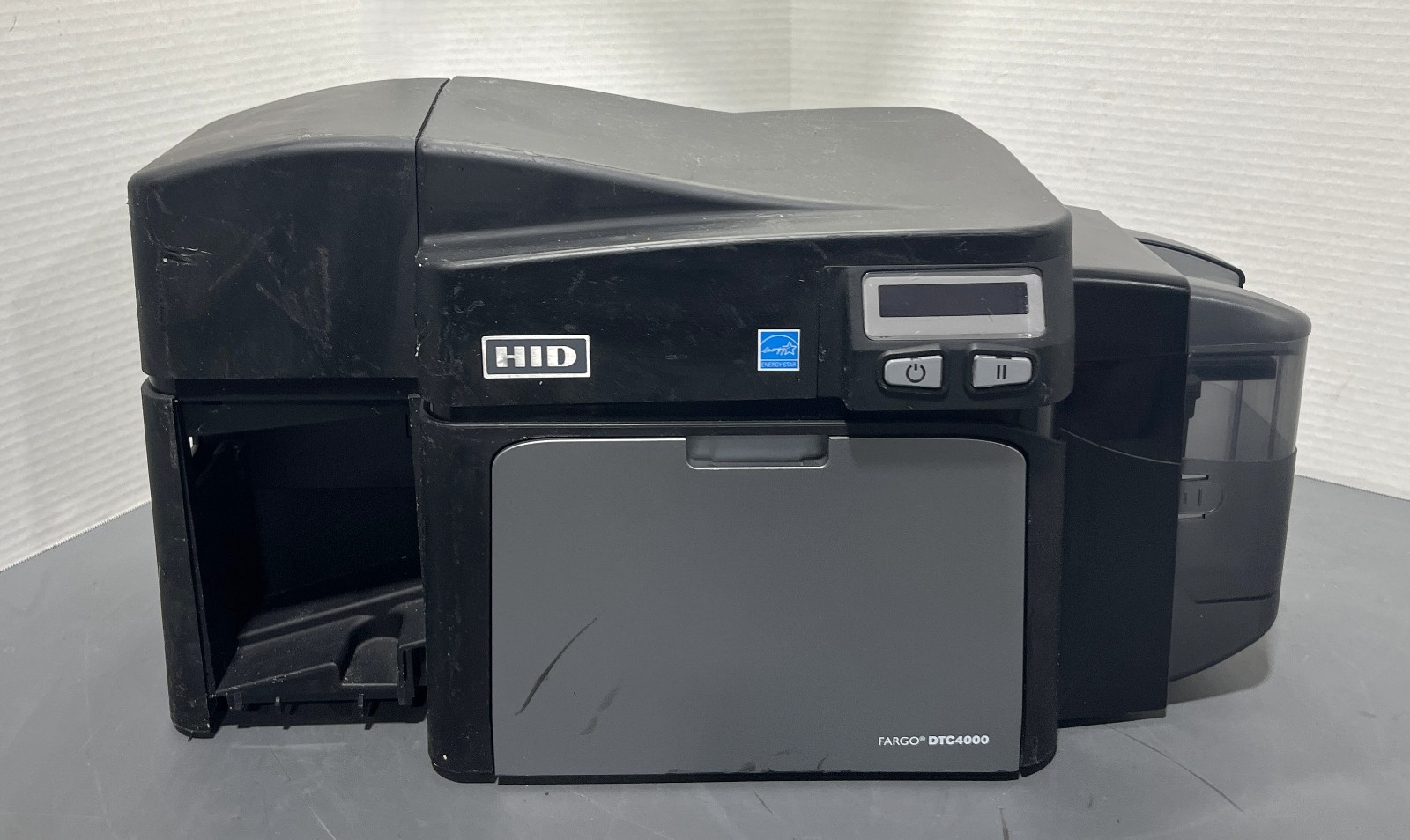 HID Global Fargo DTC4000/FD Single Sided ID Card Thermal Printer Power Tested