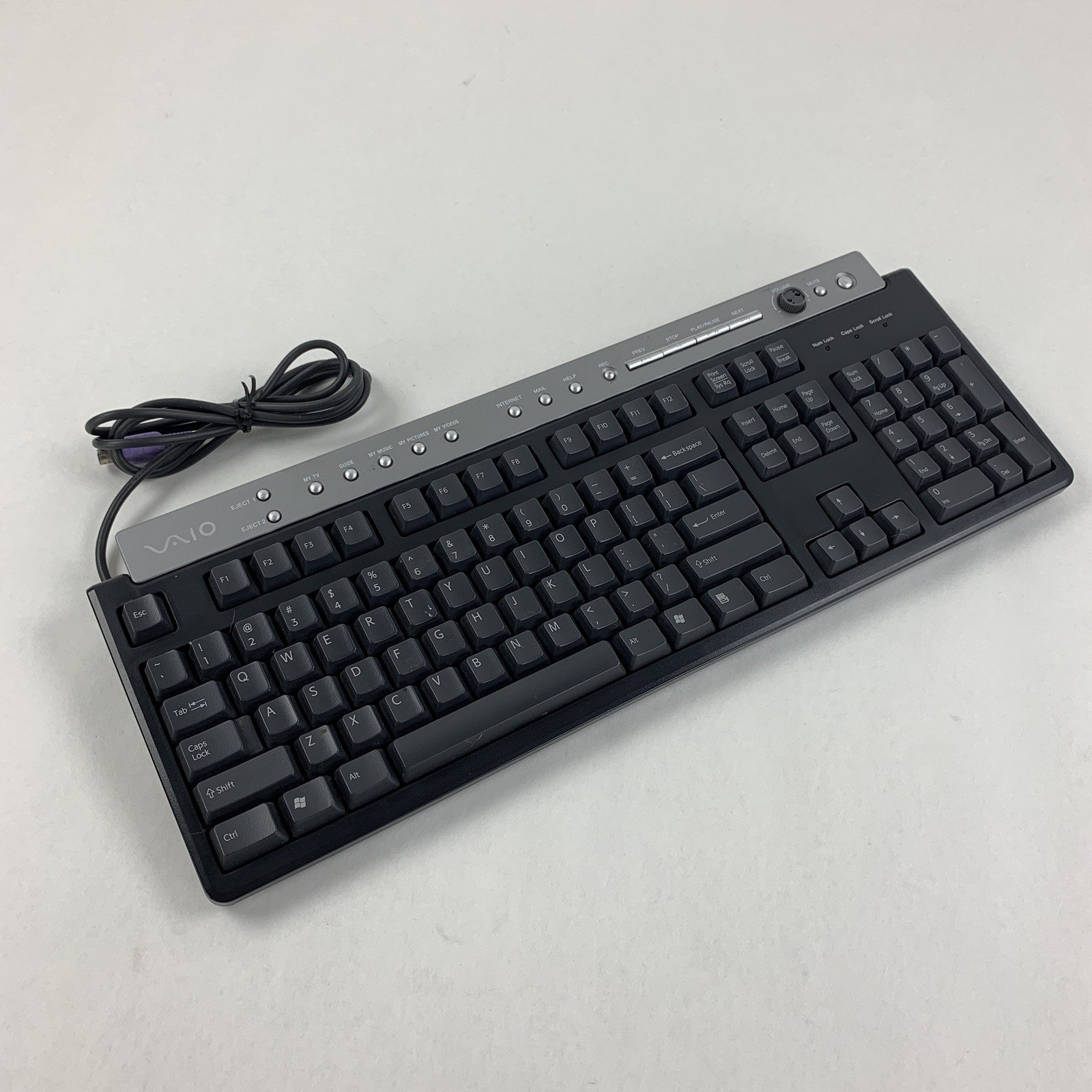 Sony PCVA-KB7P/U VAIO Multimedia Keyboard Tested Vintage