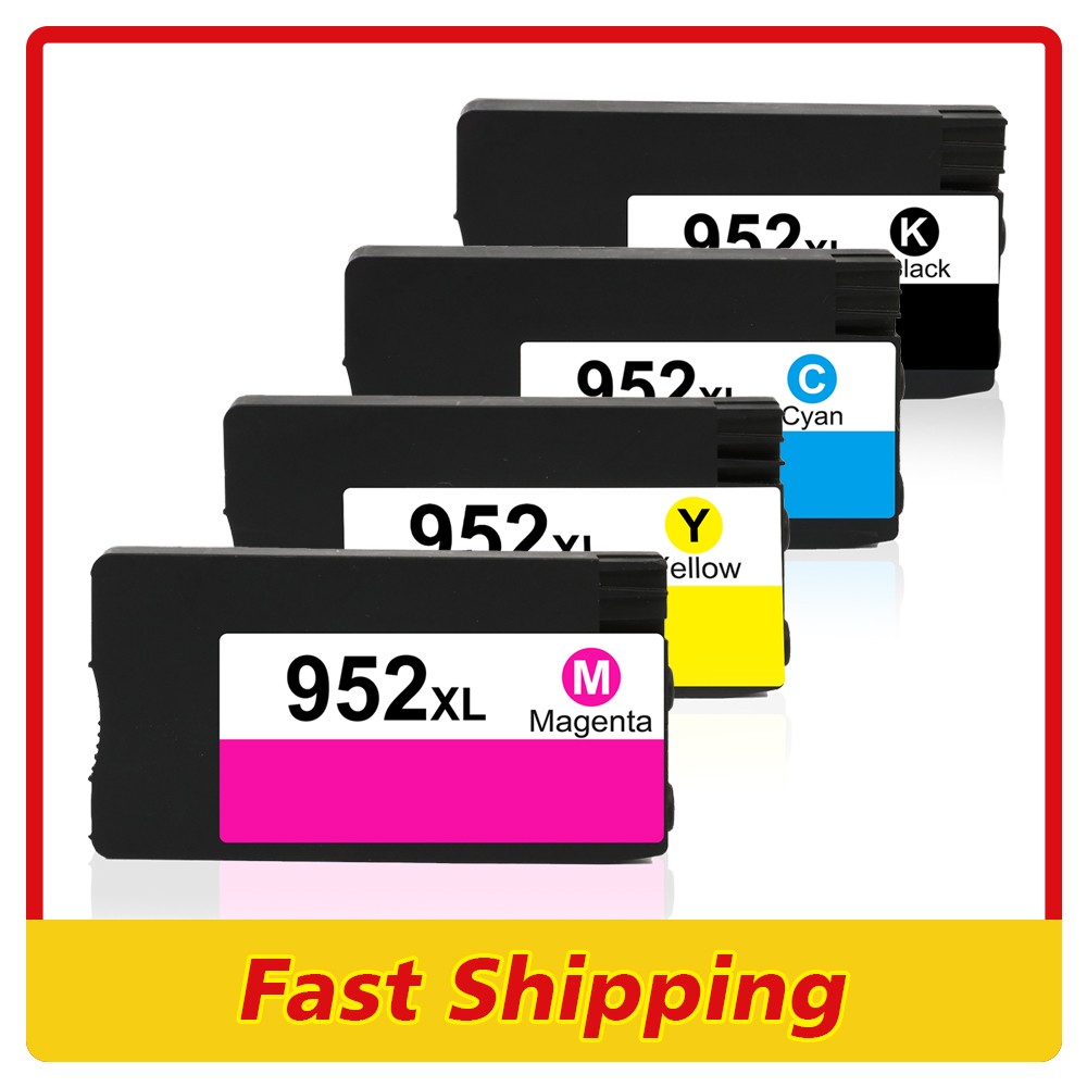 4PK Reman for HP 952XL Ink Cartridge Officejet Pro 8710 8715 8716 8720 8725 8745