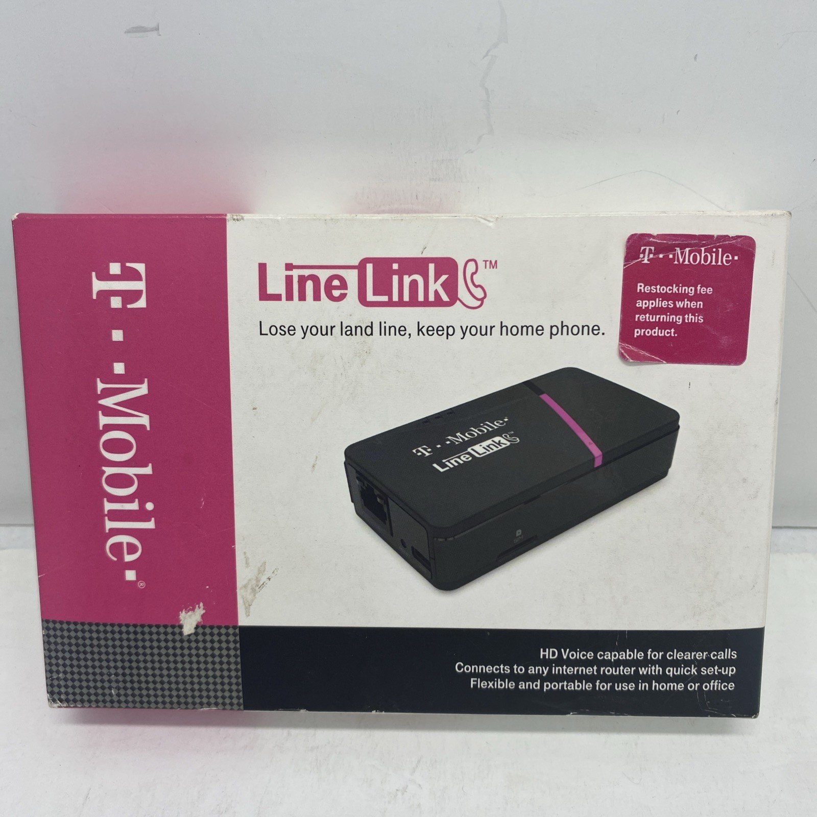 T Mobile Wireless Line Link VOIP ML700 GSM Cellular Sim Card Phone Adapter READ