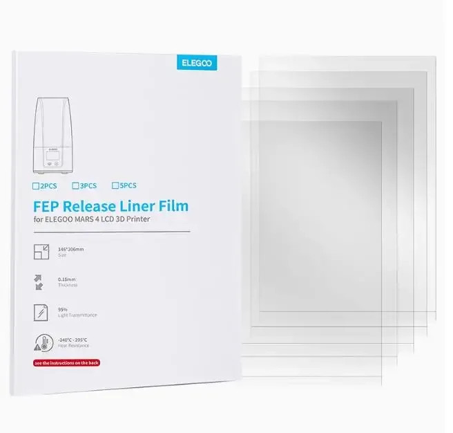 5pcs original for ELEGOO Mars 4/4Ultra FEP/ACF release film 