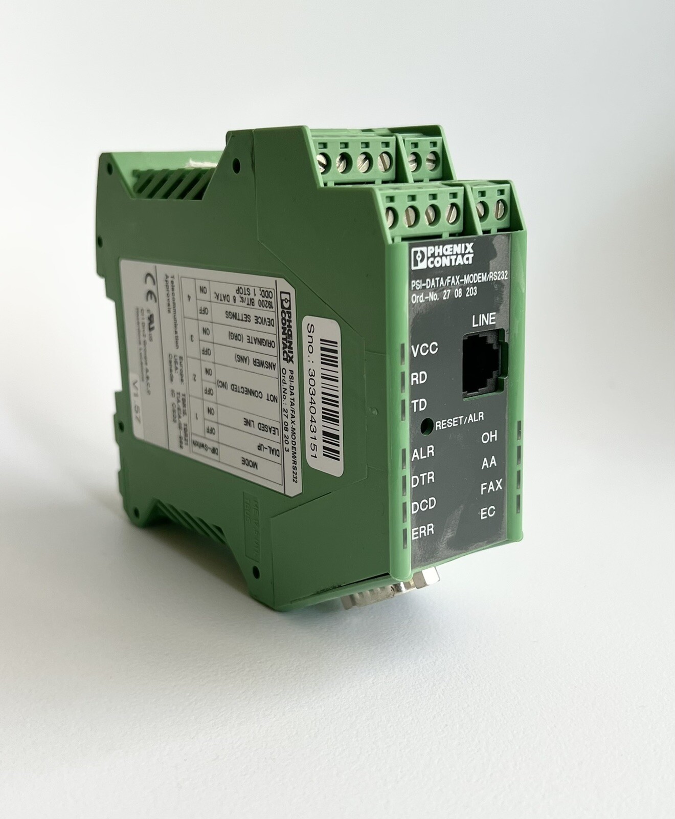 PHOENIX CONTACT PSI-DATA/FAX-MODEM/RS232 2708203