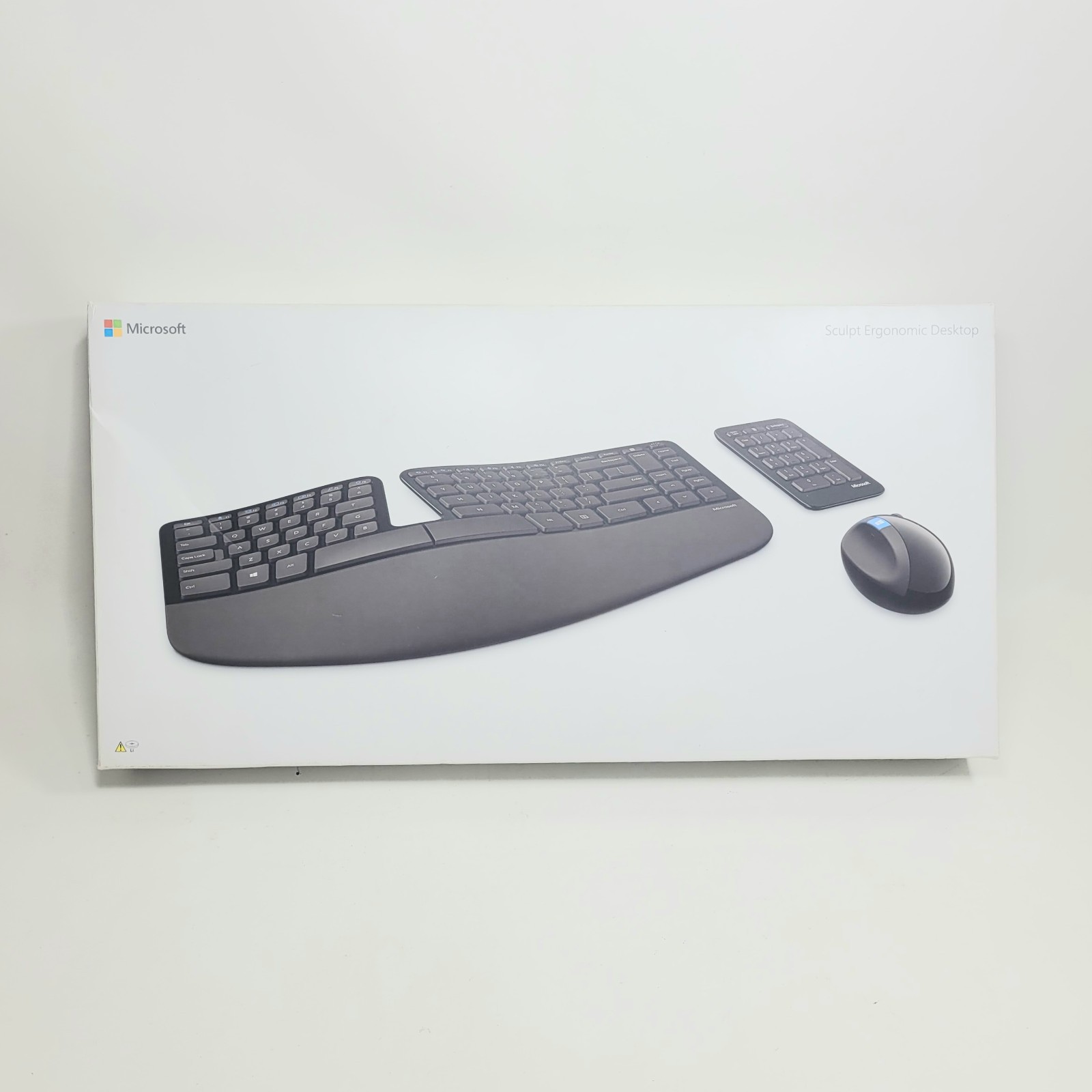 Microsoft Sculpt Ergonomic Split Keyboard w Num Pad 5KV-00001 No Mouse Dongle