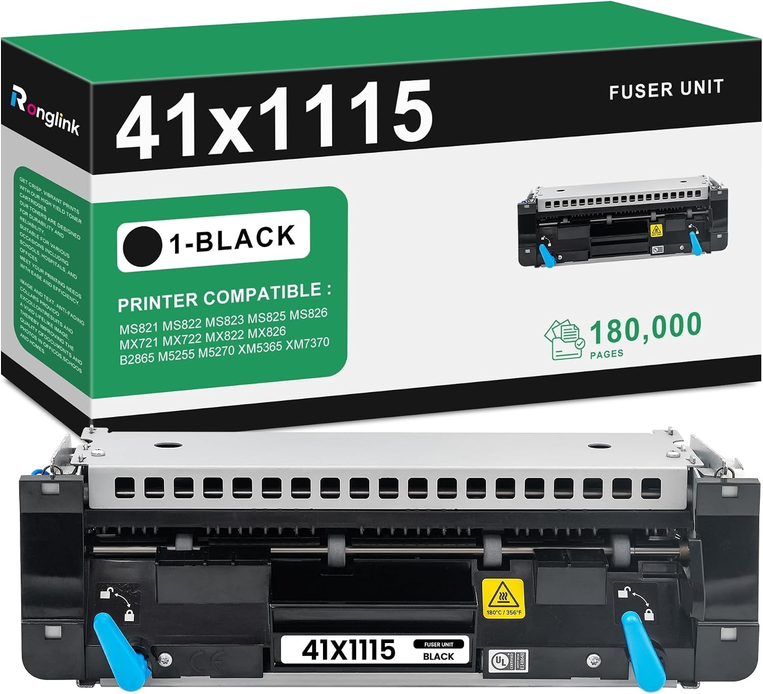41X1115 Fuser Kit Replacement for MS821 MS822 MS823 MS825 MS826 MX721 M5255 4700