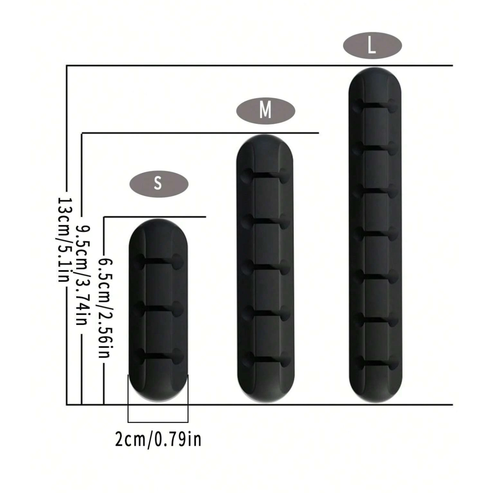 Desktop Cable Winder Cable Management Organizer Earphone Cable Tidy Tools (1 Pc)