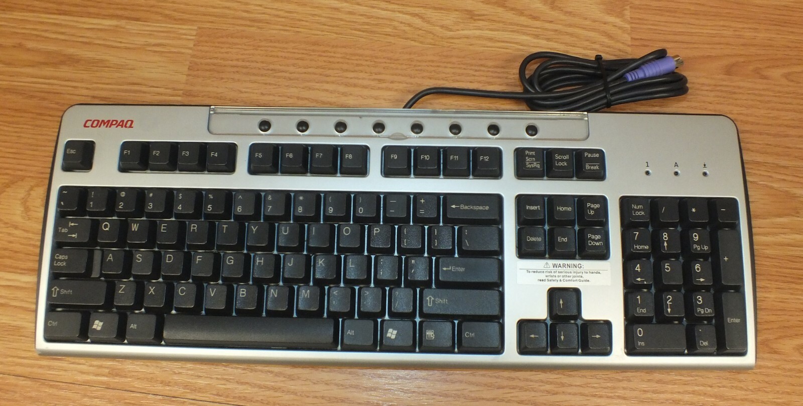 Genuine Compaq (KB-0133) PS/2 Wired Computer Keyboard **READ** 