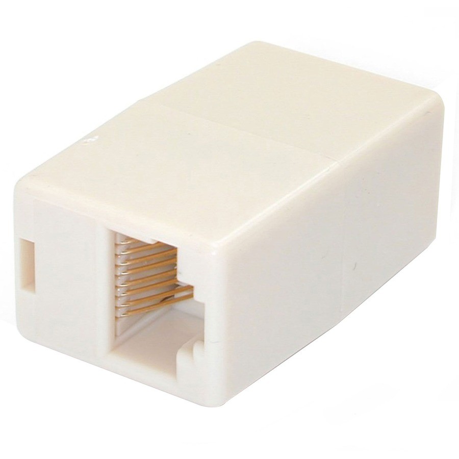 StarTech Cat5e RJ45 Modular Inline Coupler - 10 Pack - Beige