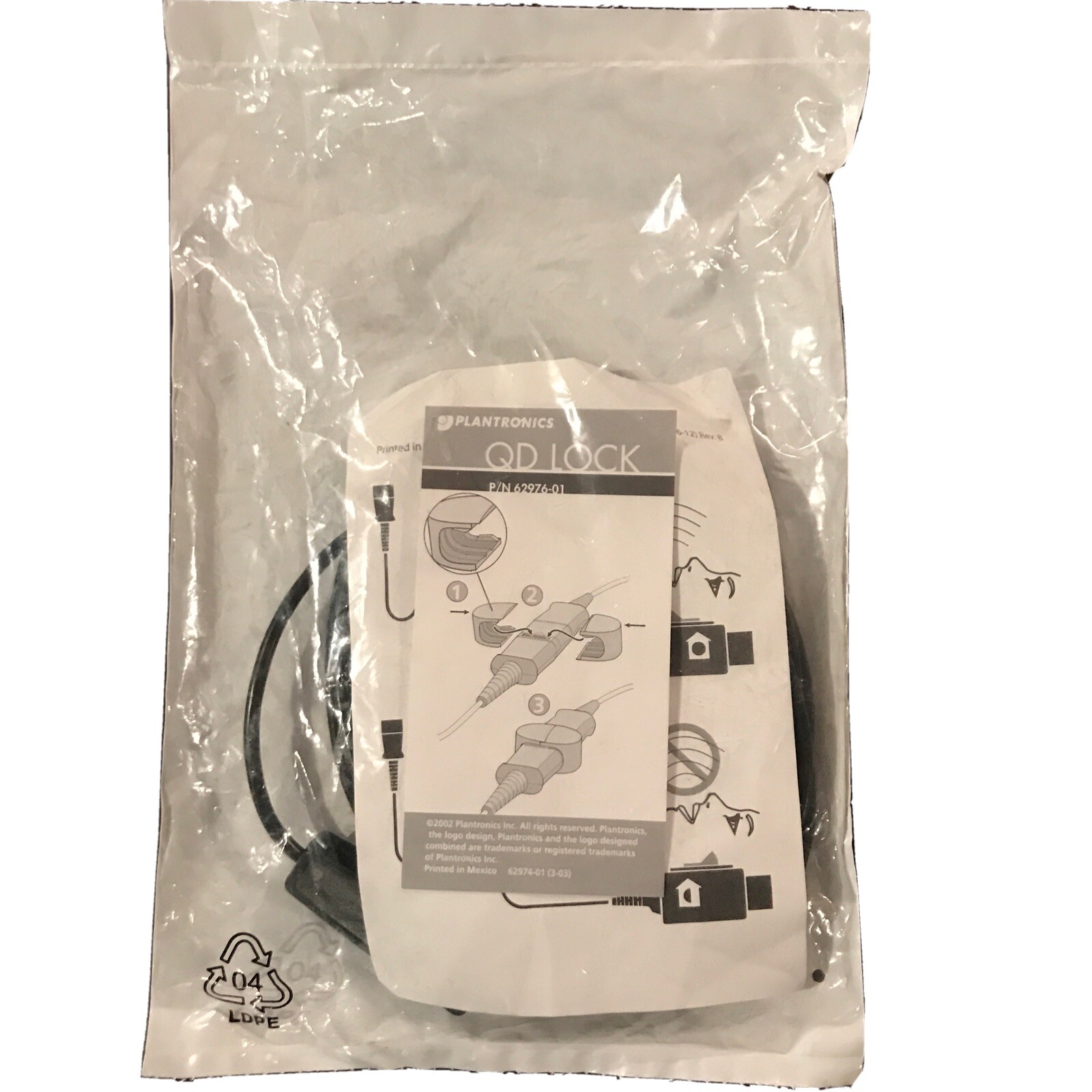 Plantronics Y Adapter trainer 27019-03Brand New