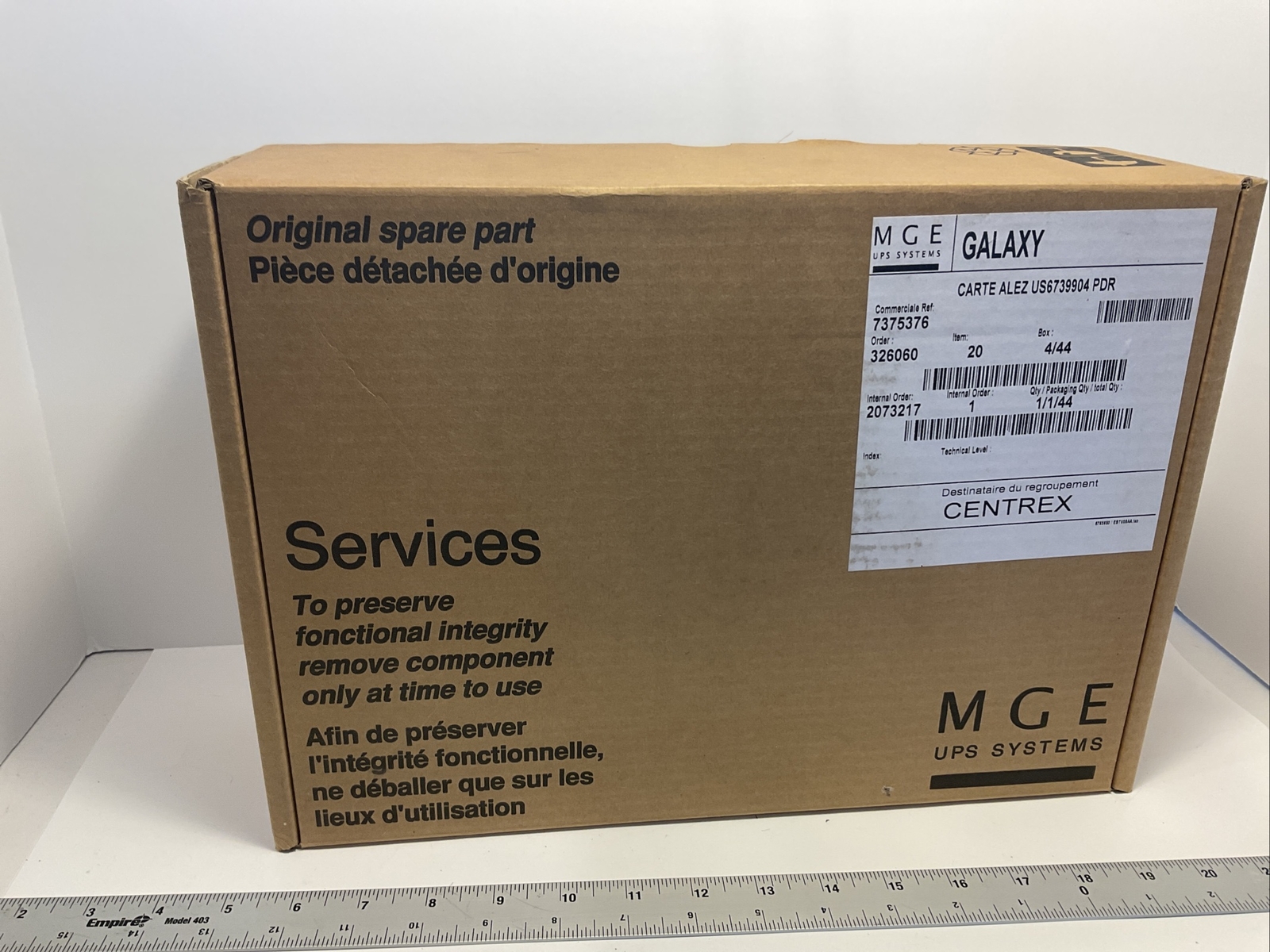MGE UPS Systems Galaxy ALEZ 6739904 Card New In Box
