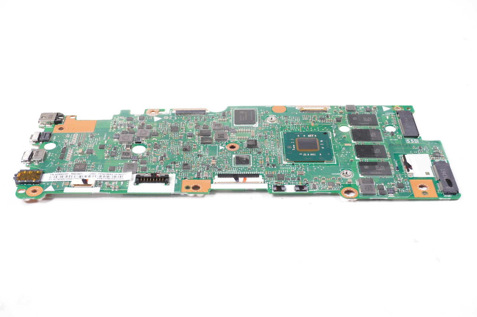 90NB0IV0-R00051 Asus Intel Celeron N5000 4GB 64GB eMMC Motherboard TP401MAS