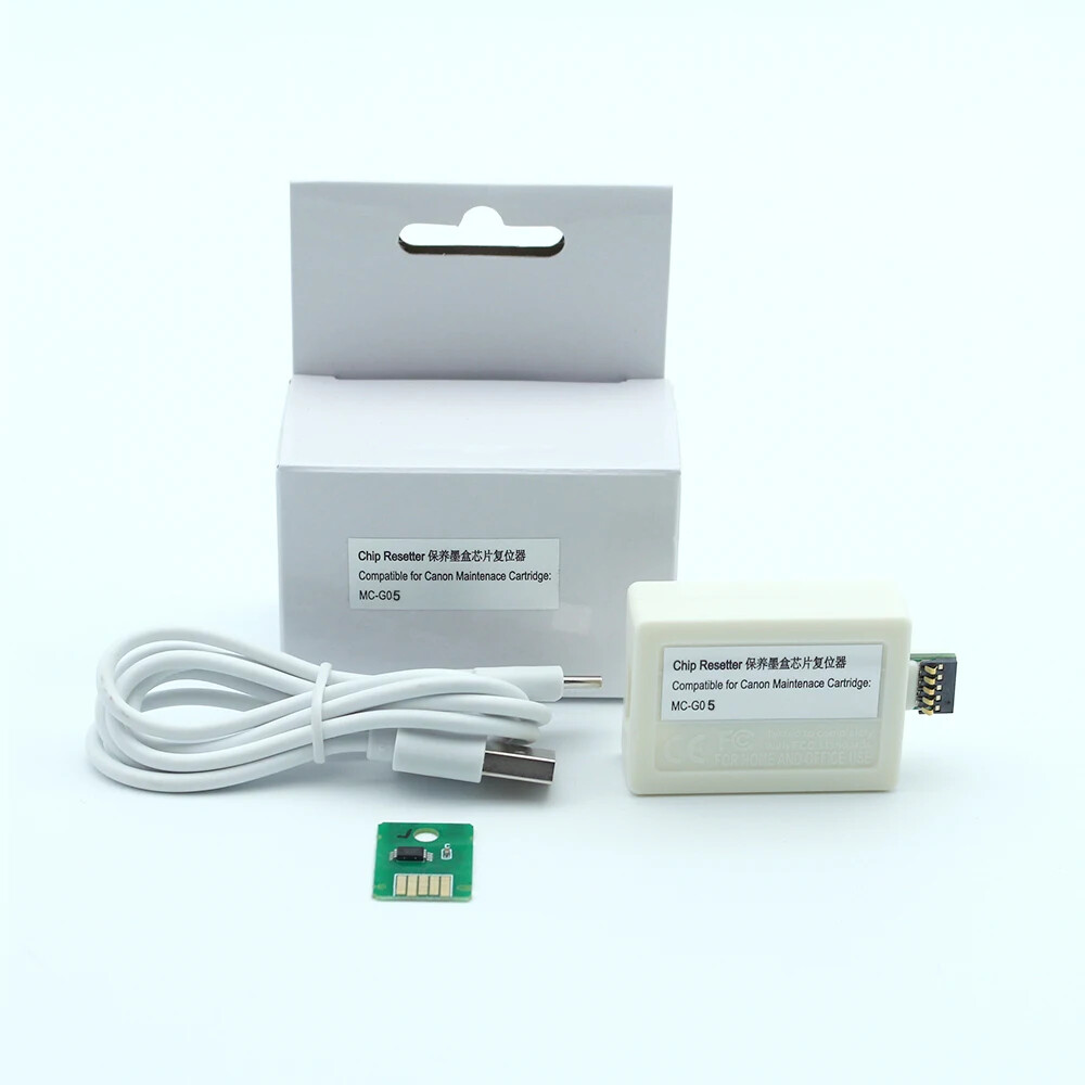 MC-G05 Maintenance Box Chip Resetter For Canon GX1030 GX1080 GX1050 Printer