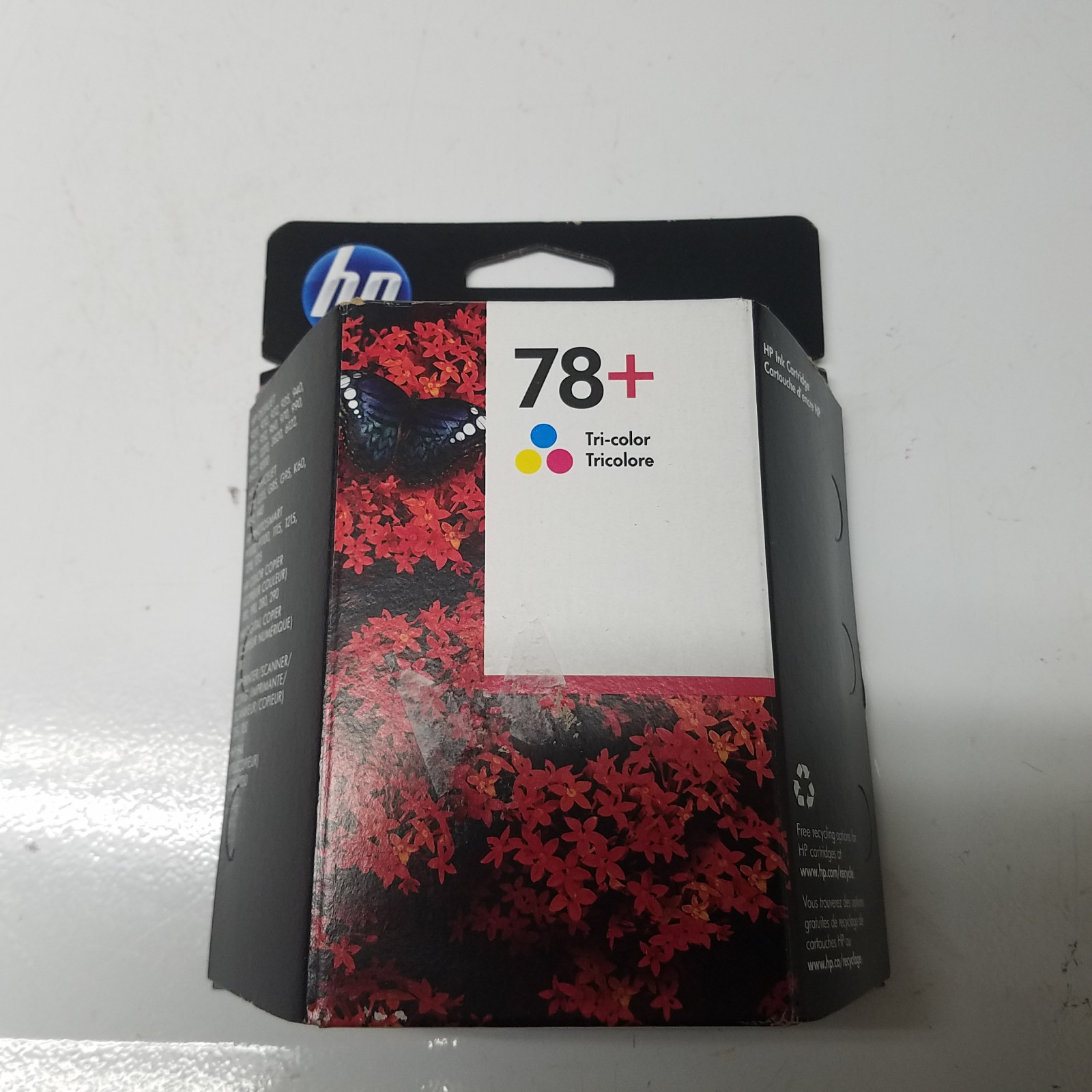 New Sealed Genuine OEM HP 78+ Tri-Color Ink Cartridge CB277AN 