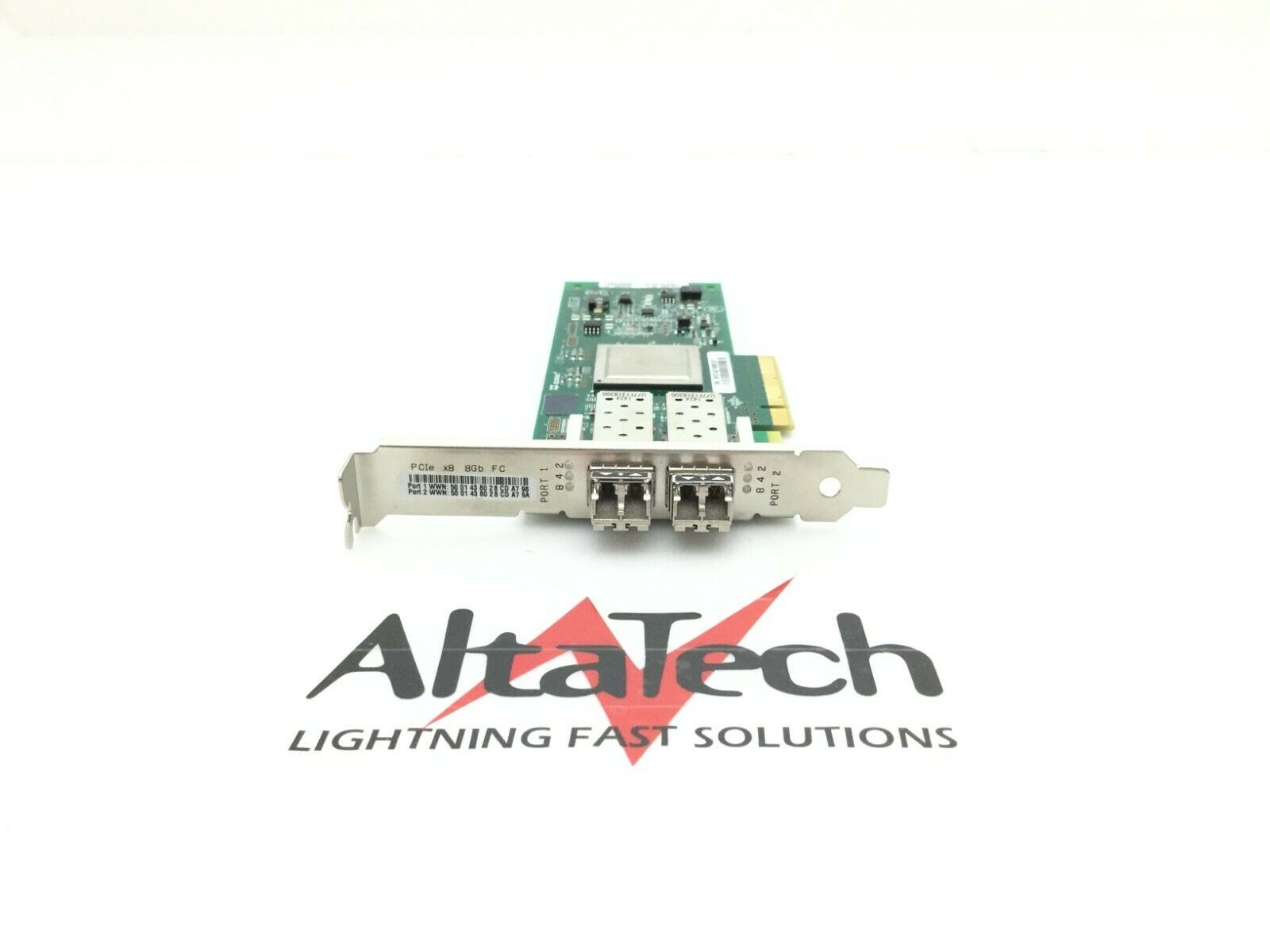 HP PCI Express Dual-Port 8 GB Fibre Channel HBA Host Bus Adapter 584777-001