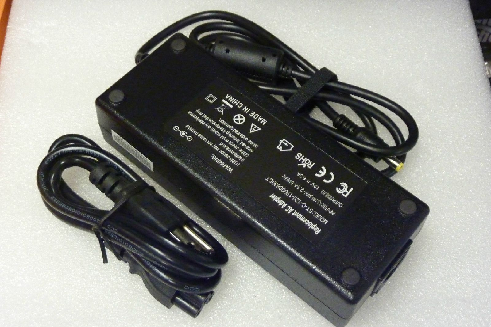 AC Adapter Cord Charger 120W For Compaq Presario R3000 R3160US R3190US R3200