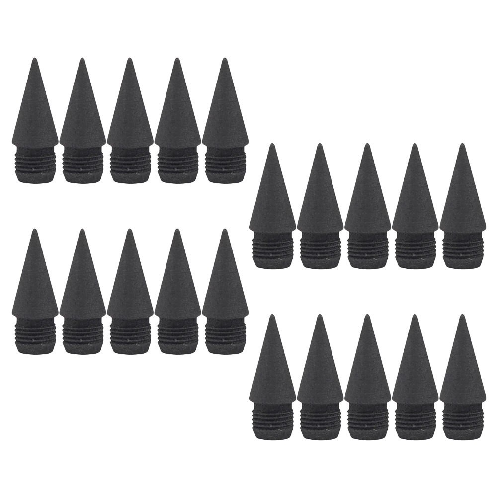 20Pcs Portable Inkless Pencil Tips Replaceable Graphite Tips for Drawing