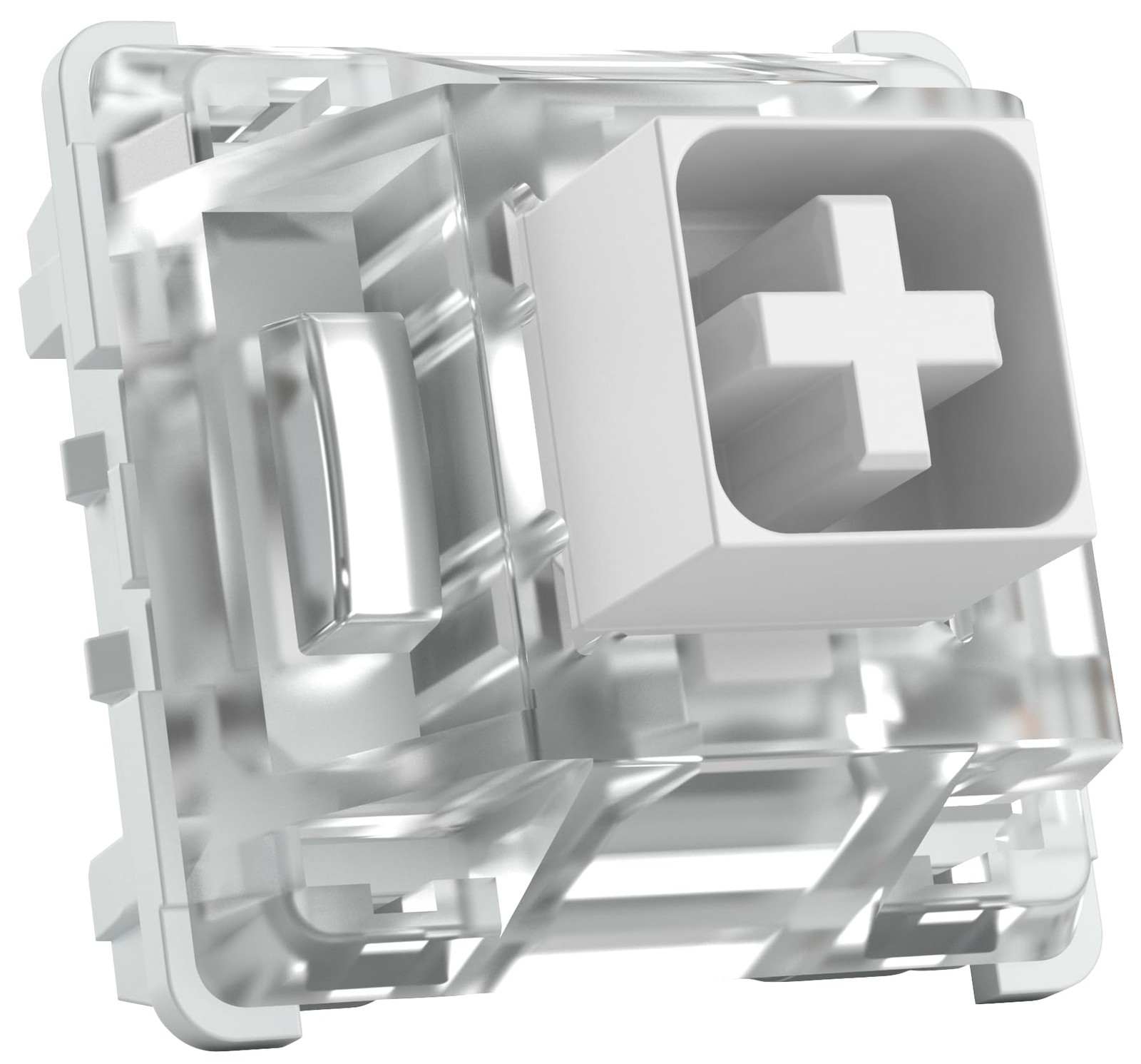 GLORIOUS Kailh Box White Mechanical Keyboard Switches Clicky 120Pack for Enha...