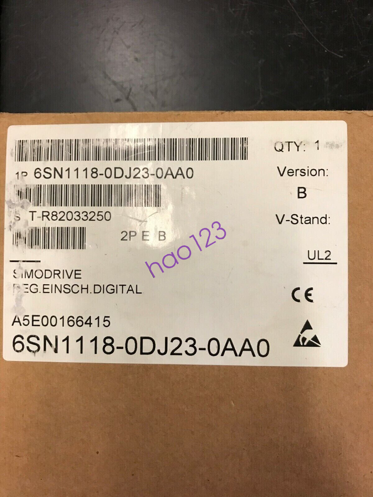 NEW SIEMENS SIMODRIVE 611 Module 6SN1118-0DJ23-0AA0 by DHL/FedEx