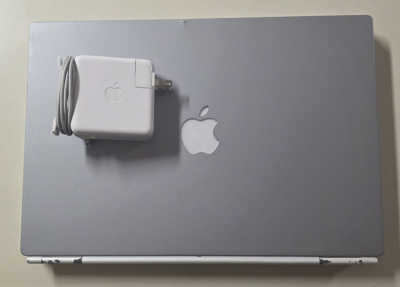 Vintage Apple PowerBook G4 A1001 Laptop Computer With Charger L@@K Bundle