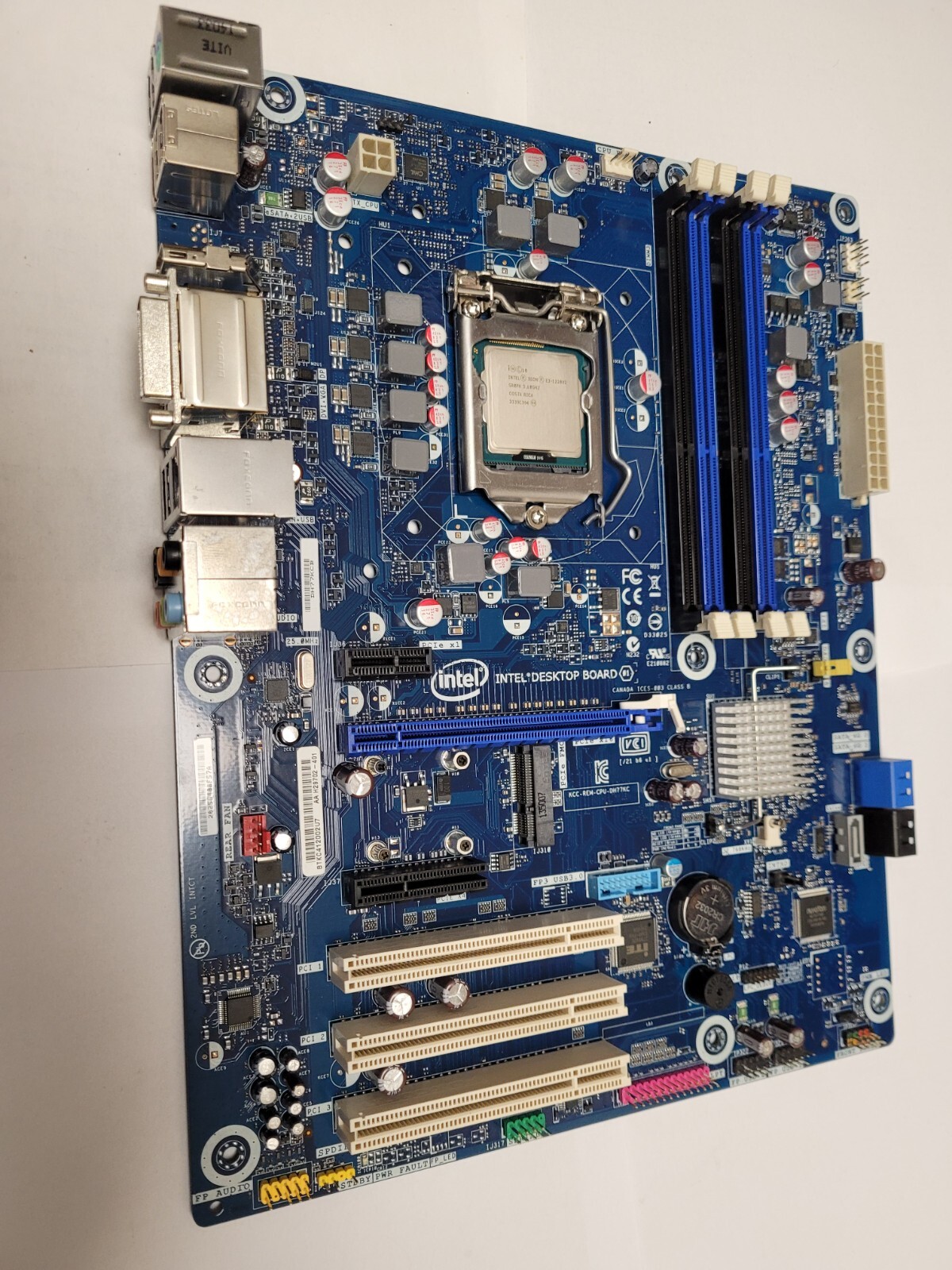 Intel DH77KC Socket 1155 ATX, 4 X DDR3, Motherboard & Xeon 1220 v2