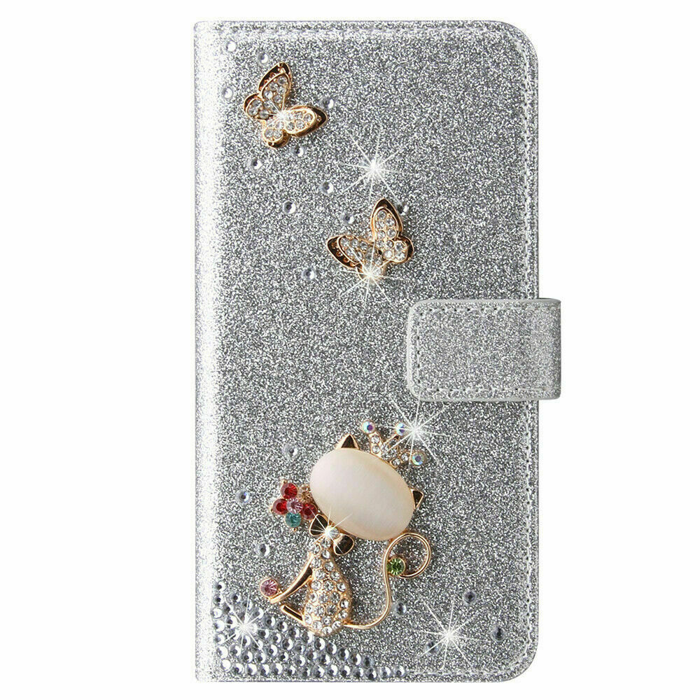 Diamond Fox Wallet Cover Case for Motorola Edge 50 60 70 G55 G15 E15 G05 G35 G75