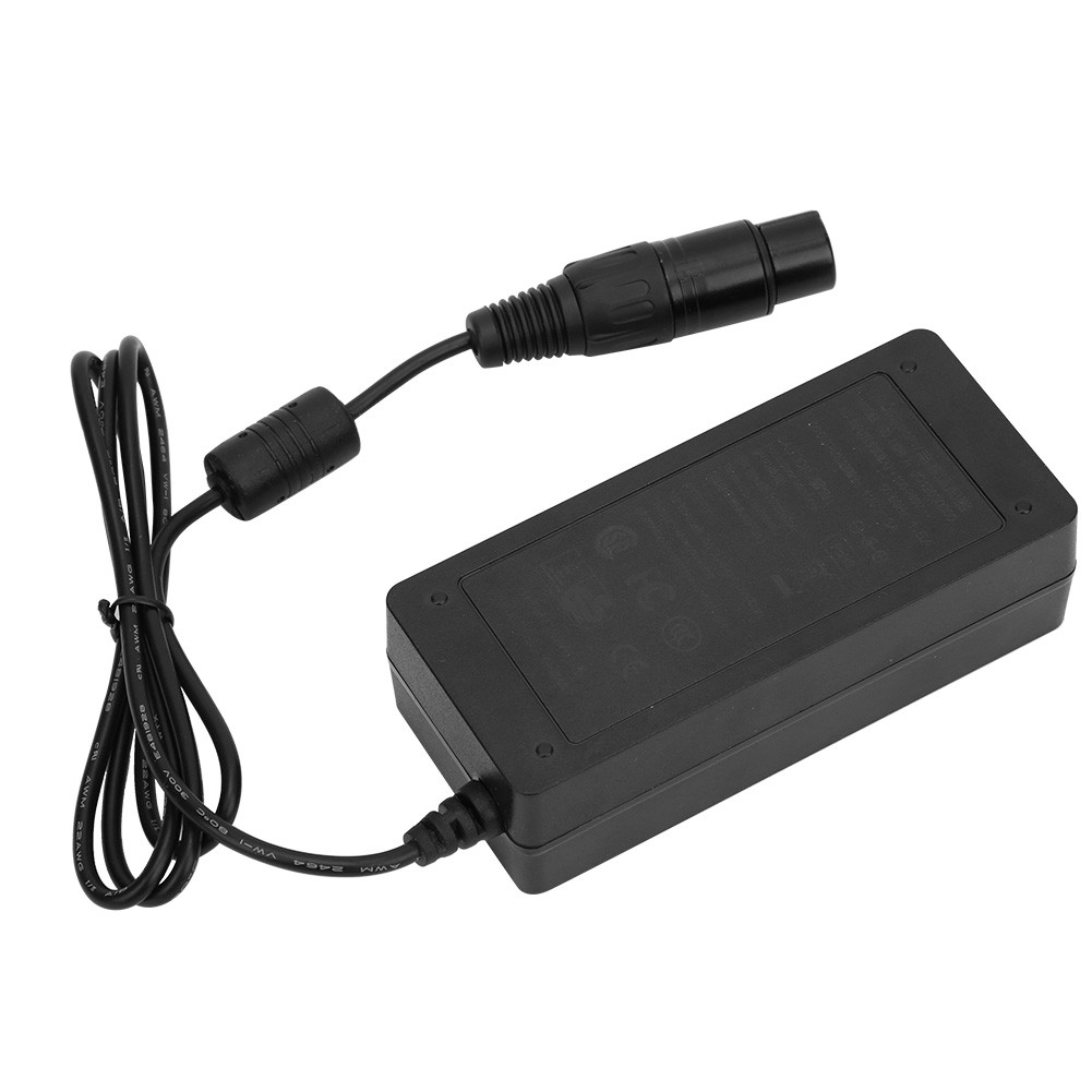 4 Core XLR Connector Adapter DC12V 3A Power Supply Charger For Camcorder Monitor
