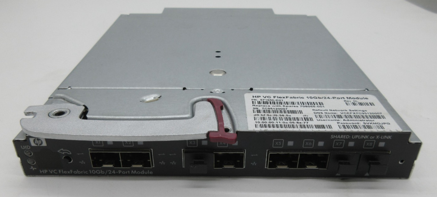 HP VC FlexFabric 10GB 24 Port Module 571956-B21