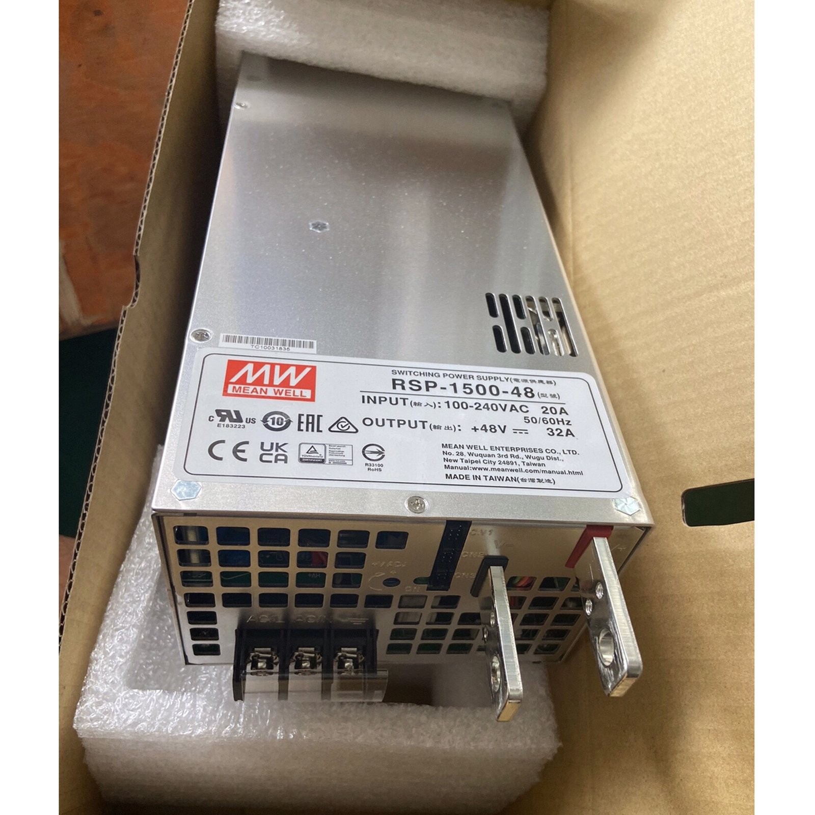 1PC New For Mean Well RSP-1500-48 48V 32A Power Supply 