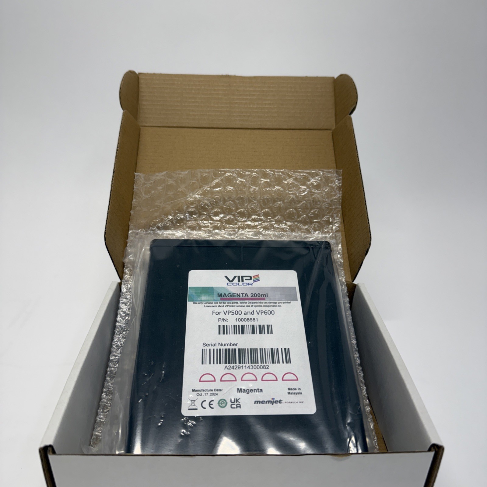 Compatible with VP750 VIPColor Label Memjet Digital Printer Ink Cartridge memjet