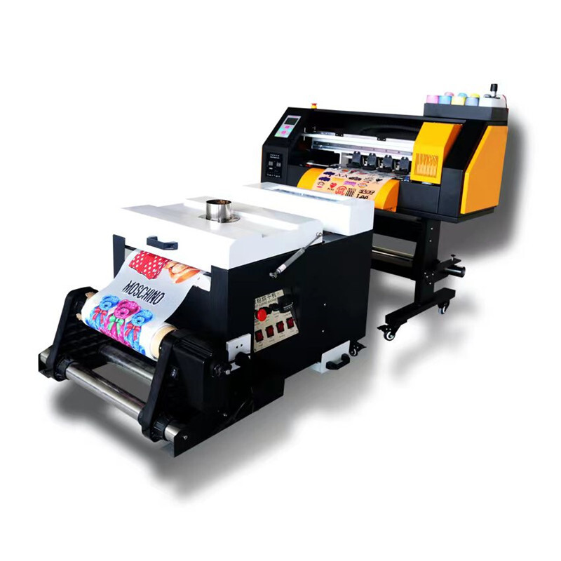 Double Head XP600 A3+ DTF Printer with Automatic Powder Shaking Machine