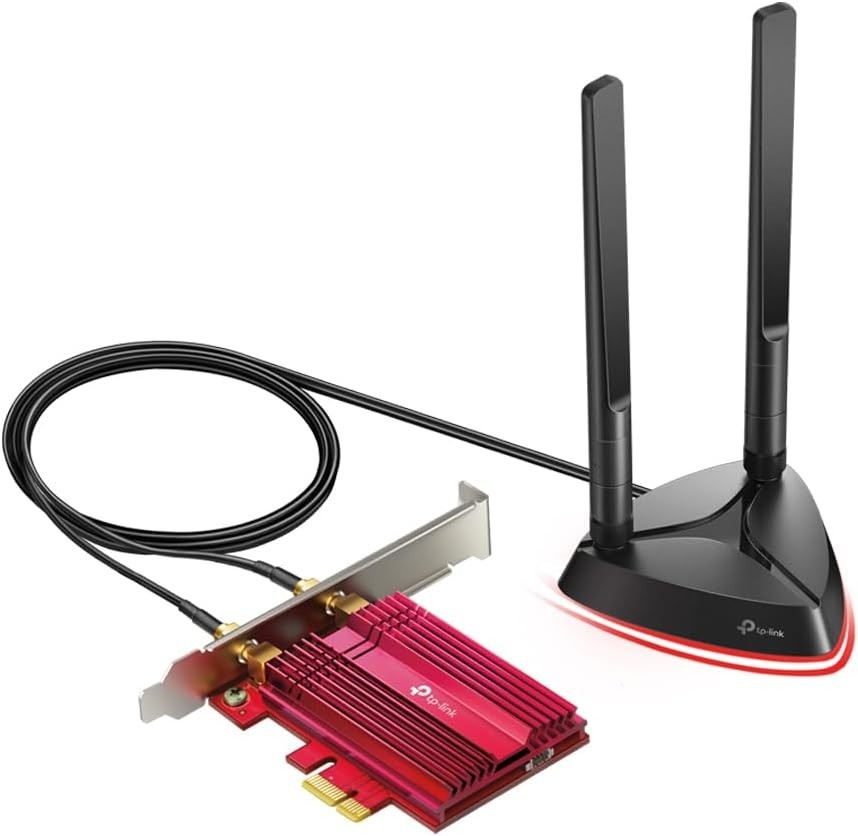 TP-Link WiFi 6 PCIe WiFi Card for PC, AX3000 Dual Band Bluetooth  (tx3000e)
