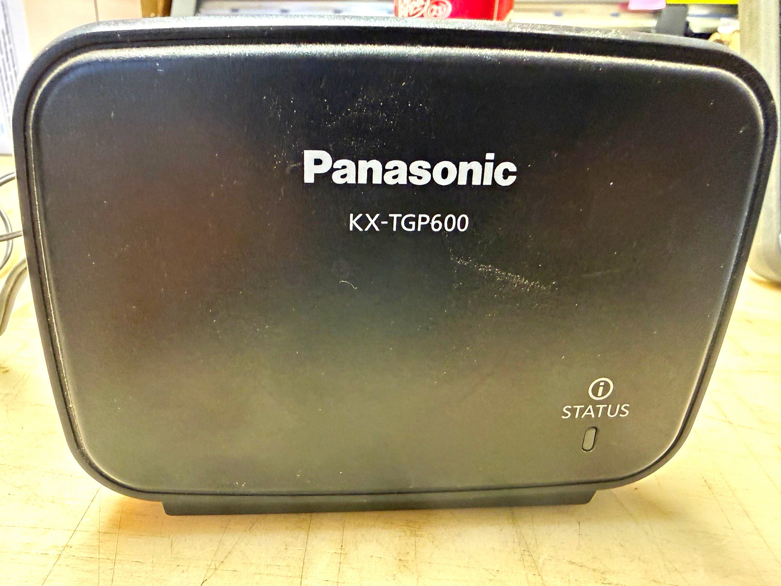 Panasonic KX-TGP600 VoIP Phone System Base Unit w/ Power Adapter, Black