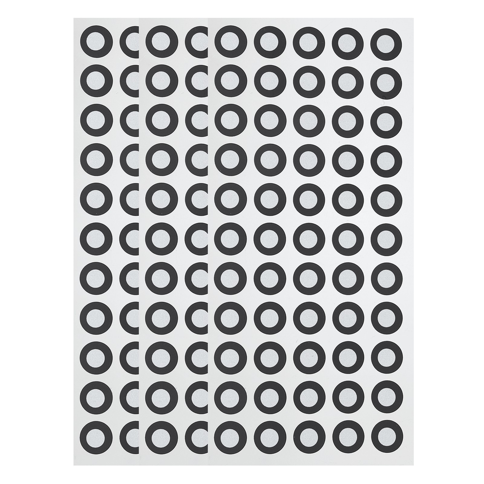 200Pcs Inner 5mm Outer 9mm Round High Reflective 3D Scanning Marker