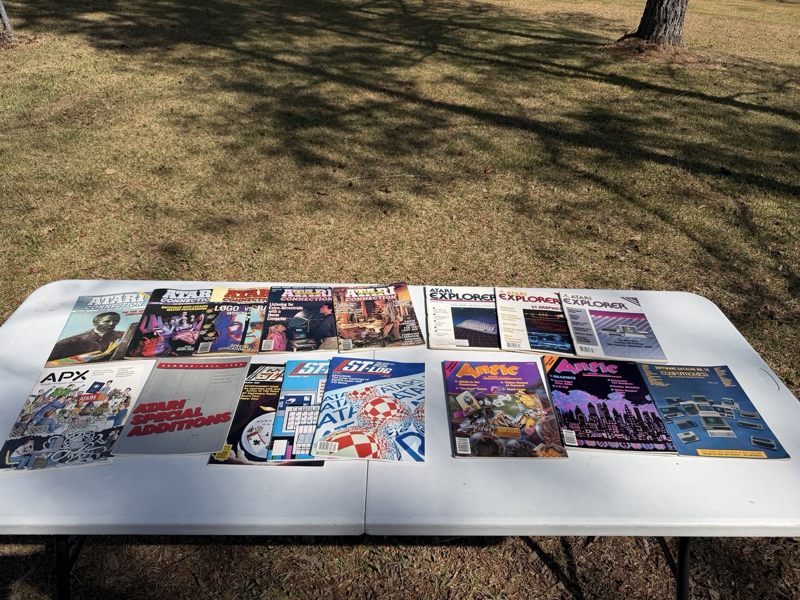 Atari Computer System Magazines Lot Of 16 Antics ST-log Explorer And More