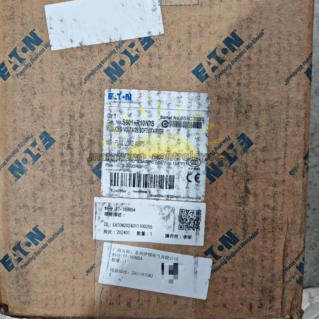 ONE NEW Eaton S801+R10N3S Soft Starter S801R10N3S