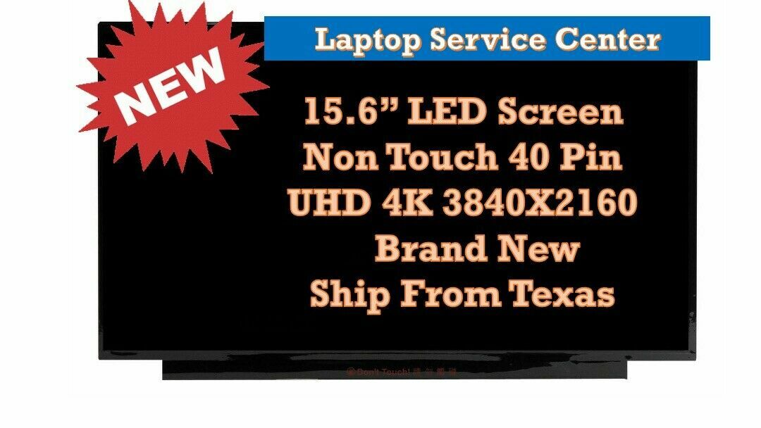 NEW 4K 15.6" UHD LED LCD Screen For AORUS X5 V7 3840x2160 eDP 40PINS
