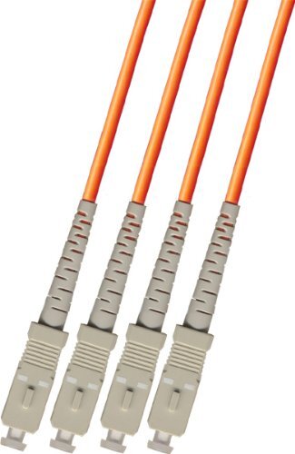 30M Outdoor Multimode 4 Strand Fiber Optic Cable 62.5/125 SC Patch Cable Network