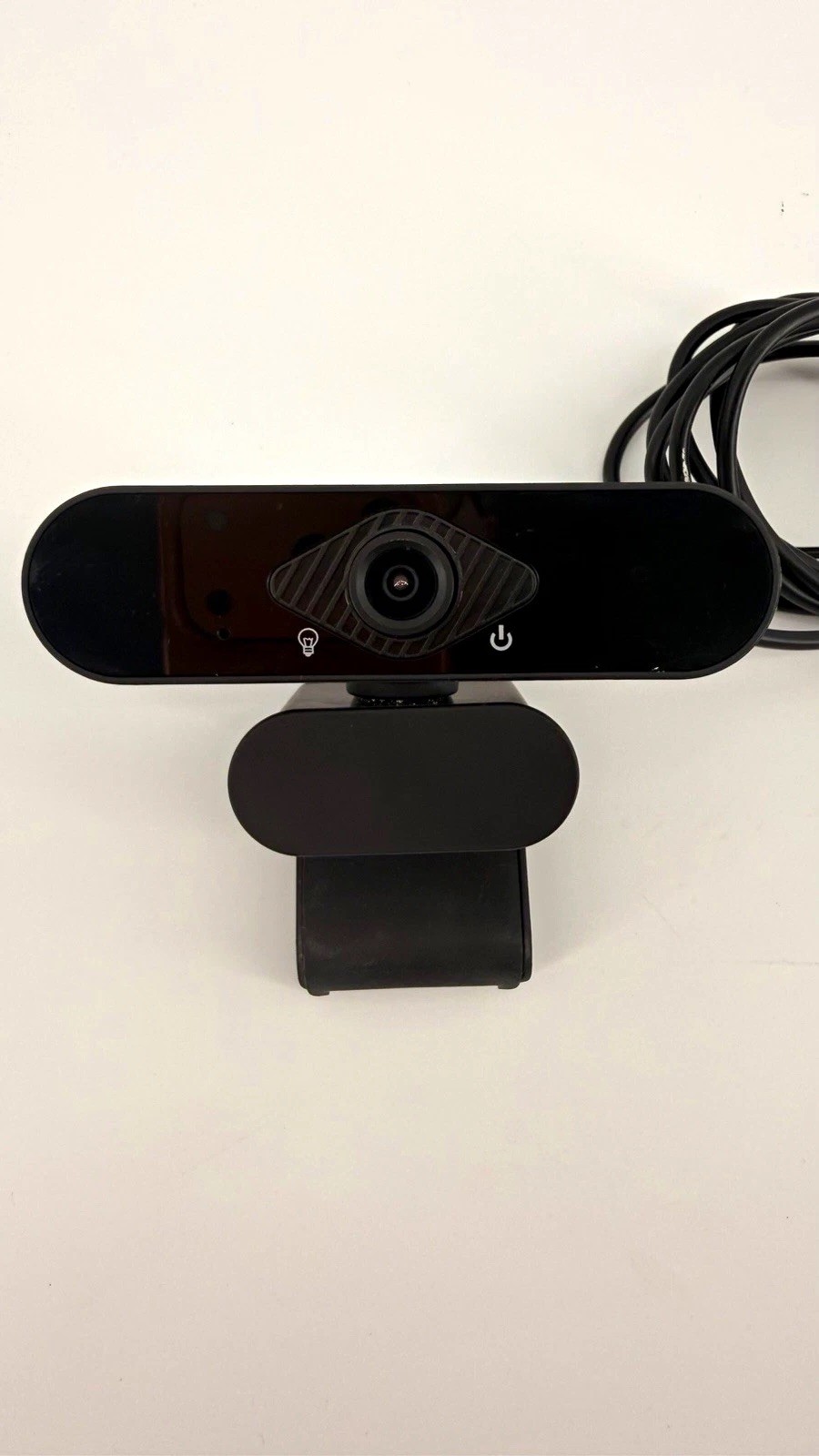 HD Webcam 1080p 30fps Built-In Microphone Black, USB Clip-On