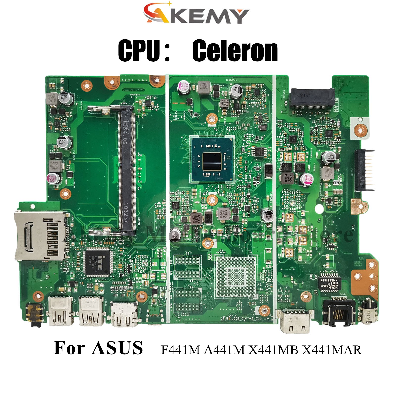 X441MA Motherboard For ASUS X441MB F441M A441M X441MA X441MAR Mainboard W/CPU