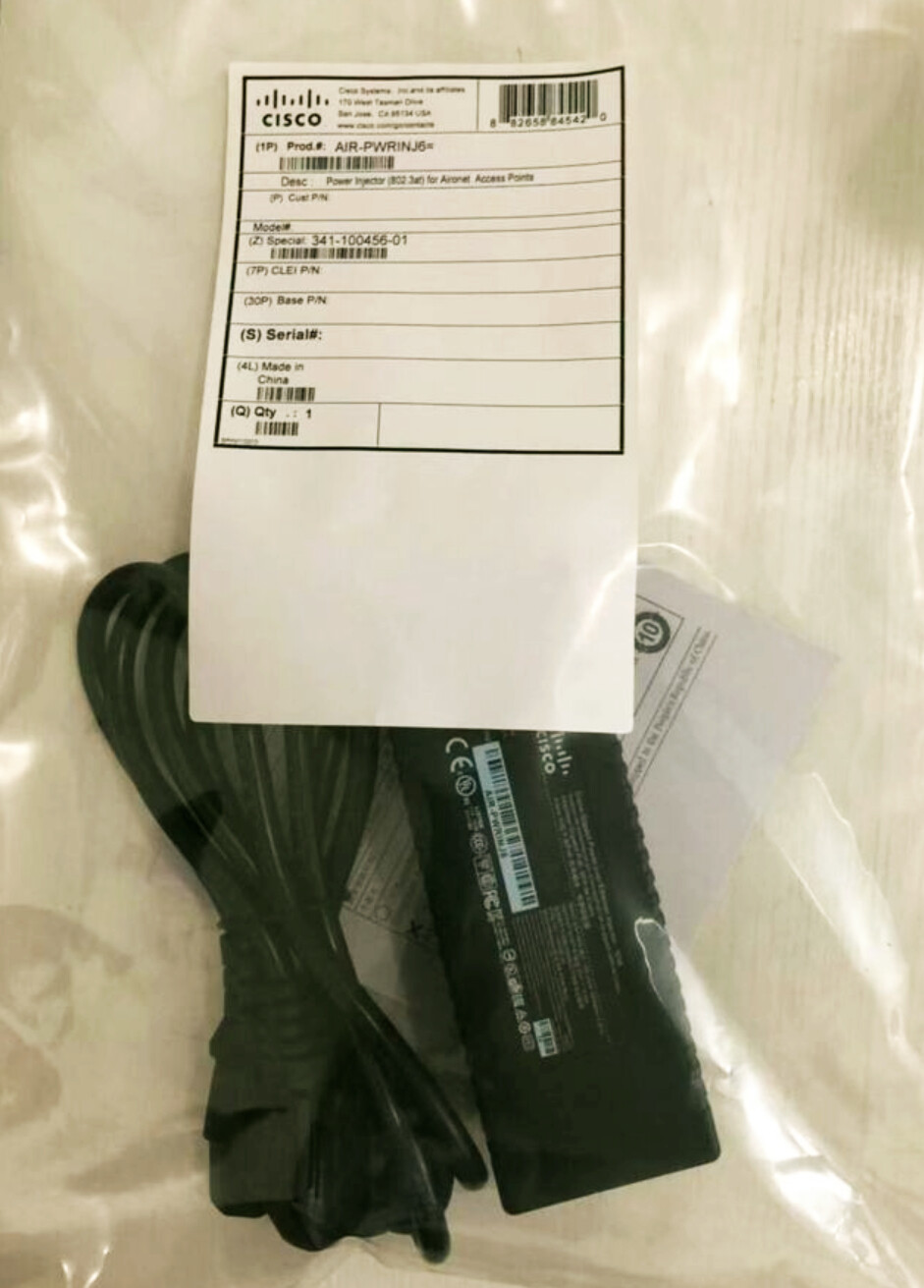 Cisco Aironet AIR-PWRINJ6 Power Injector for Cisco Access Points good