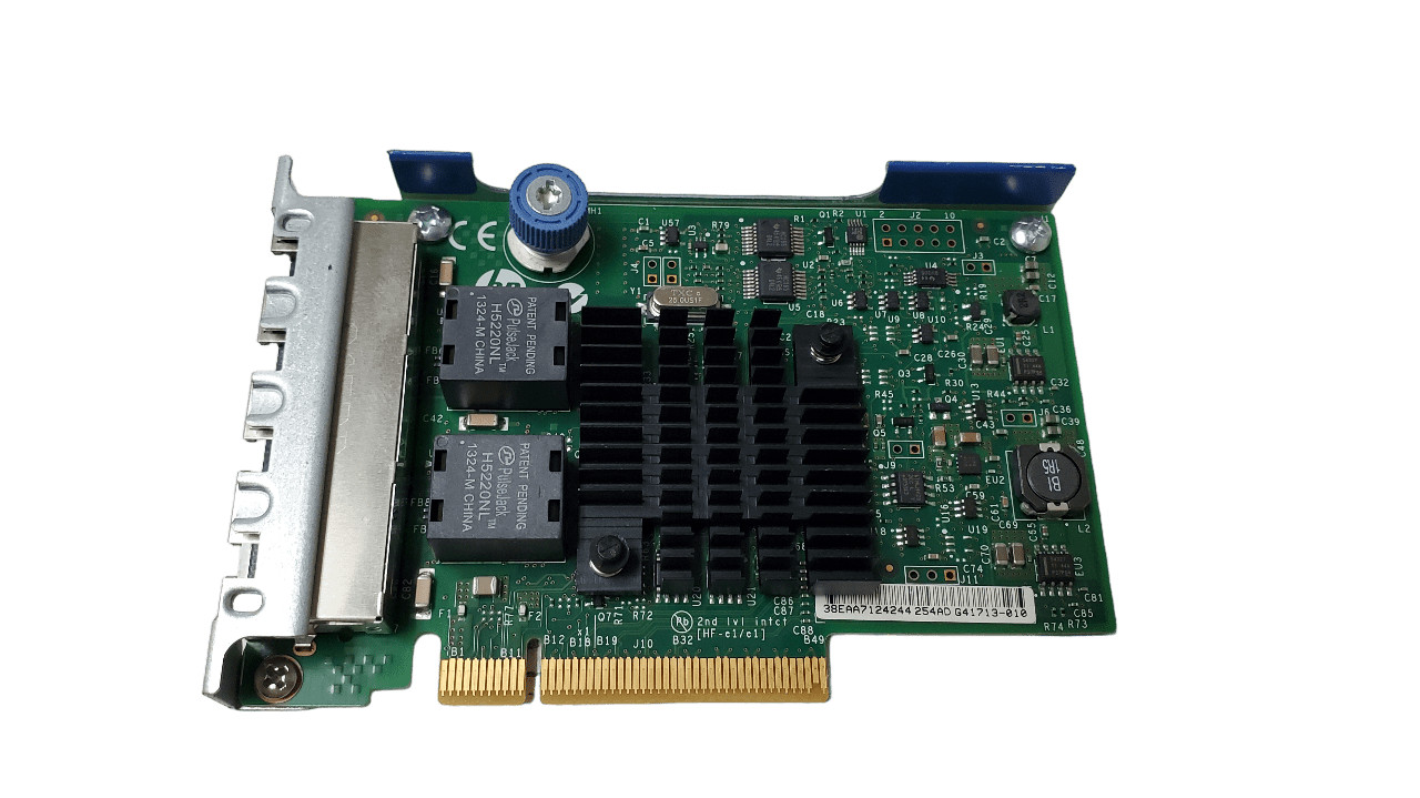 HP 366FLR Quad Port 1GB RJ-45 Network Adapter 669280-001 665238-001