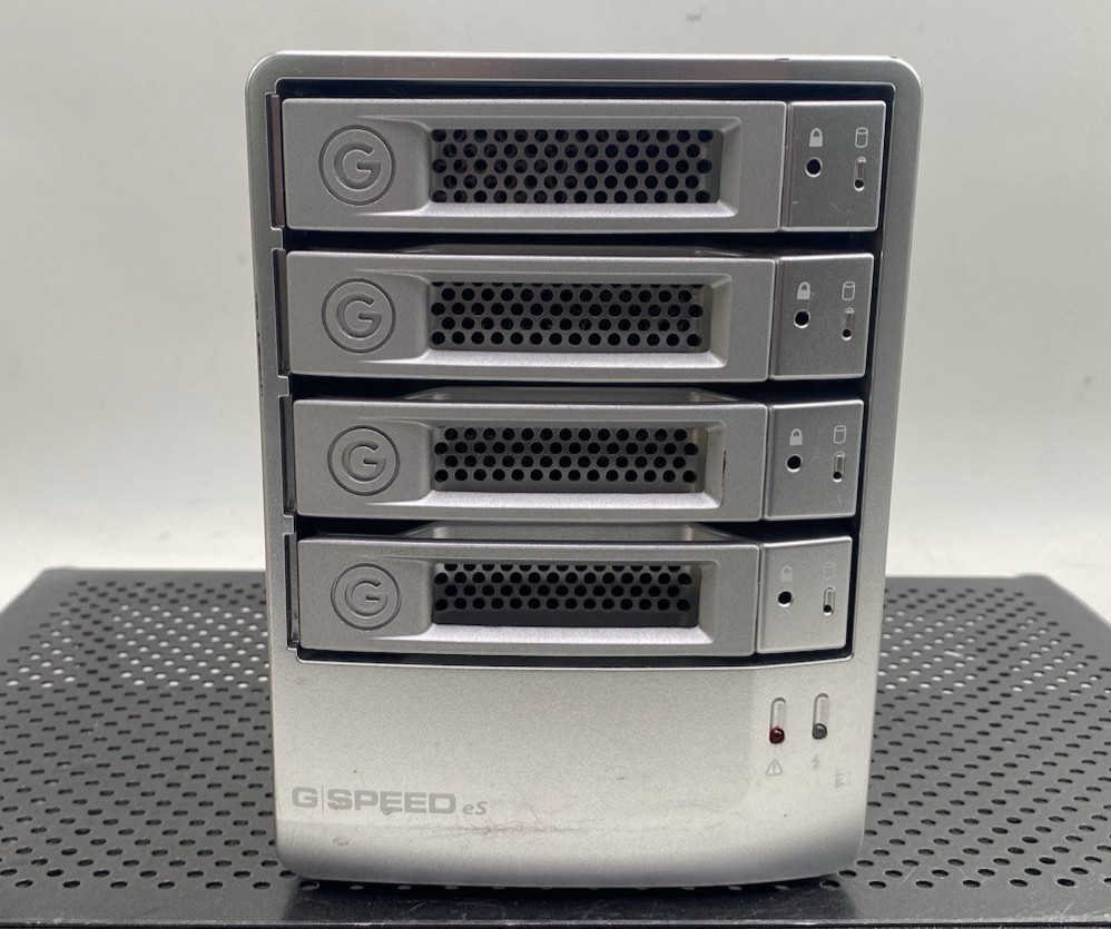 G Technology G Speed eS 4TB  Raid array Case W/ 4X 1TB HDD