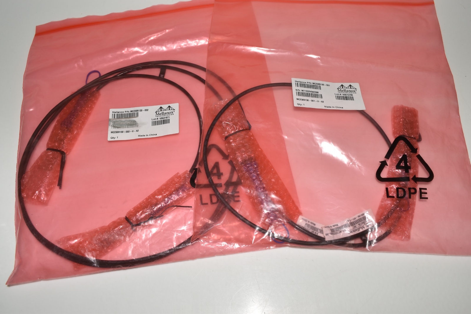 MELLANOX TECHNOLOGIES P/N MC2309130-001 COOPER NETWORK CABLE - NEW (SPI100)