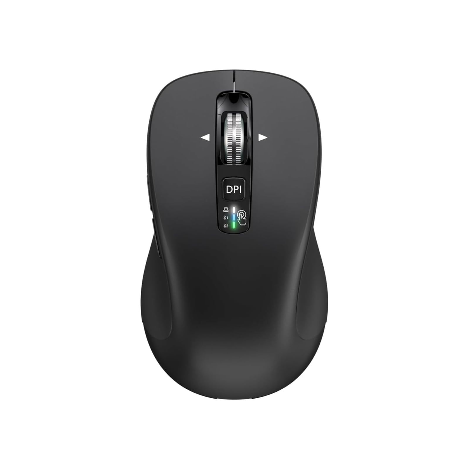 CITLLA Wireless Bluetooth Mouse USB + BT1 + BT2 Full Size 4-Way Scrolling Multi