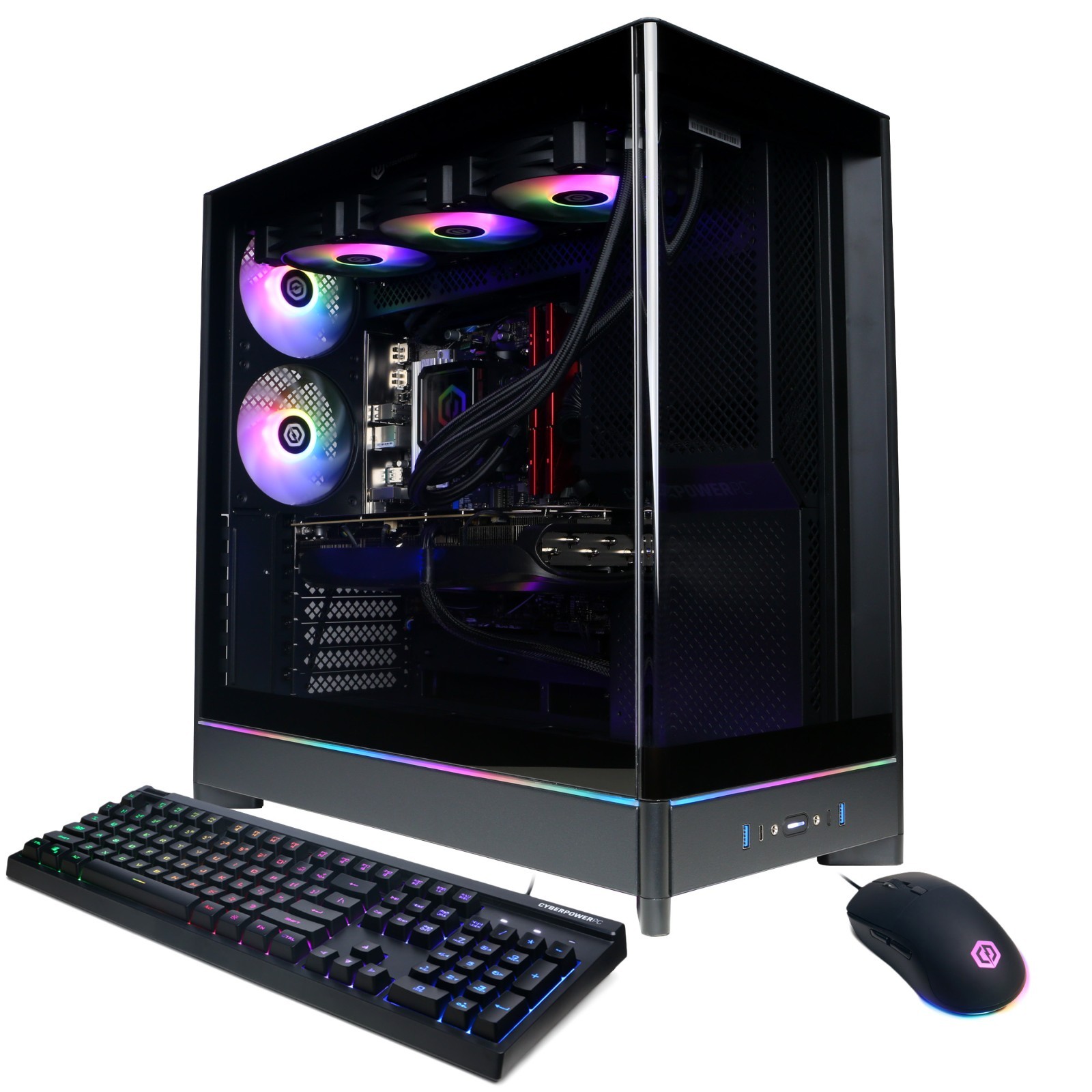 CyberPowerPC Gamer Supreme Liquid Cool Gaming PC Ryzen 7 RTX 5080 32GB 2TB SSD