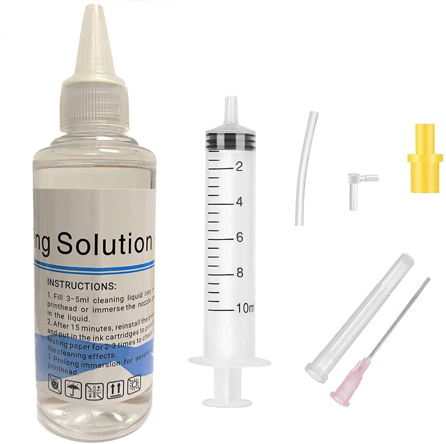 Epson Universal Inkjet Printhead SUPER Cleaning Solution Kit - Unclog Flush